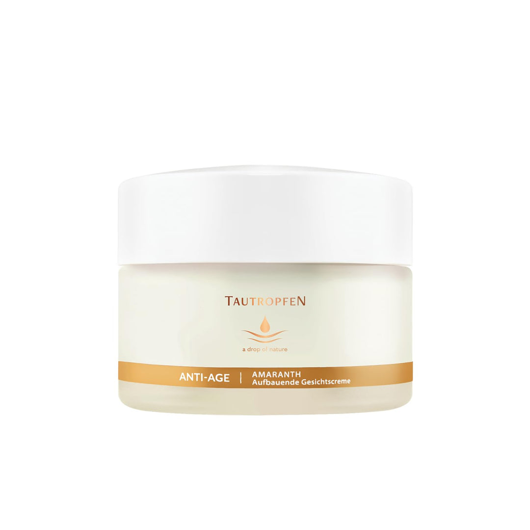 TAUTROPFEN Naturkosmetik, Amaranth Anti Age, Aufbauende Gesichtscreme für anspruchsvolle Haut, 50 ml