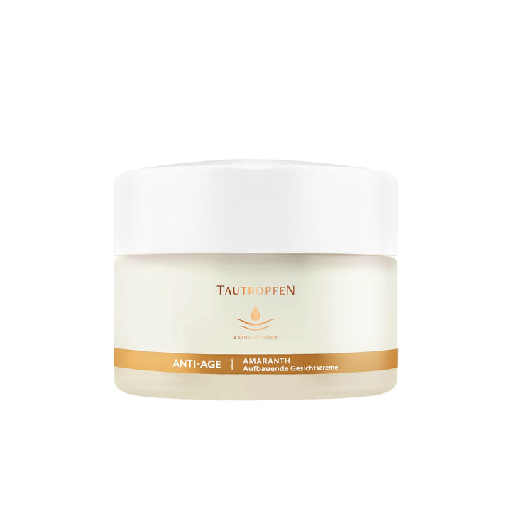 TAUTROPFEN Naturkosmetik, Amaranth Anti Age, Aufbauende Gesichtscreme für anspruchsvolle Haut, 50 ml