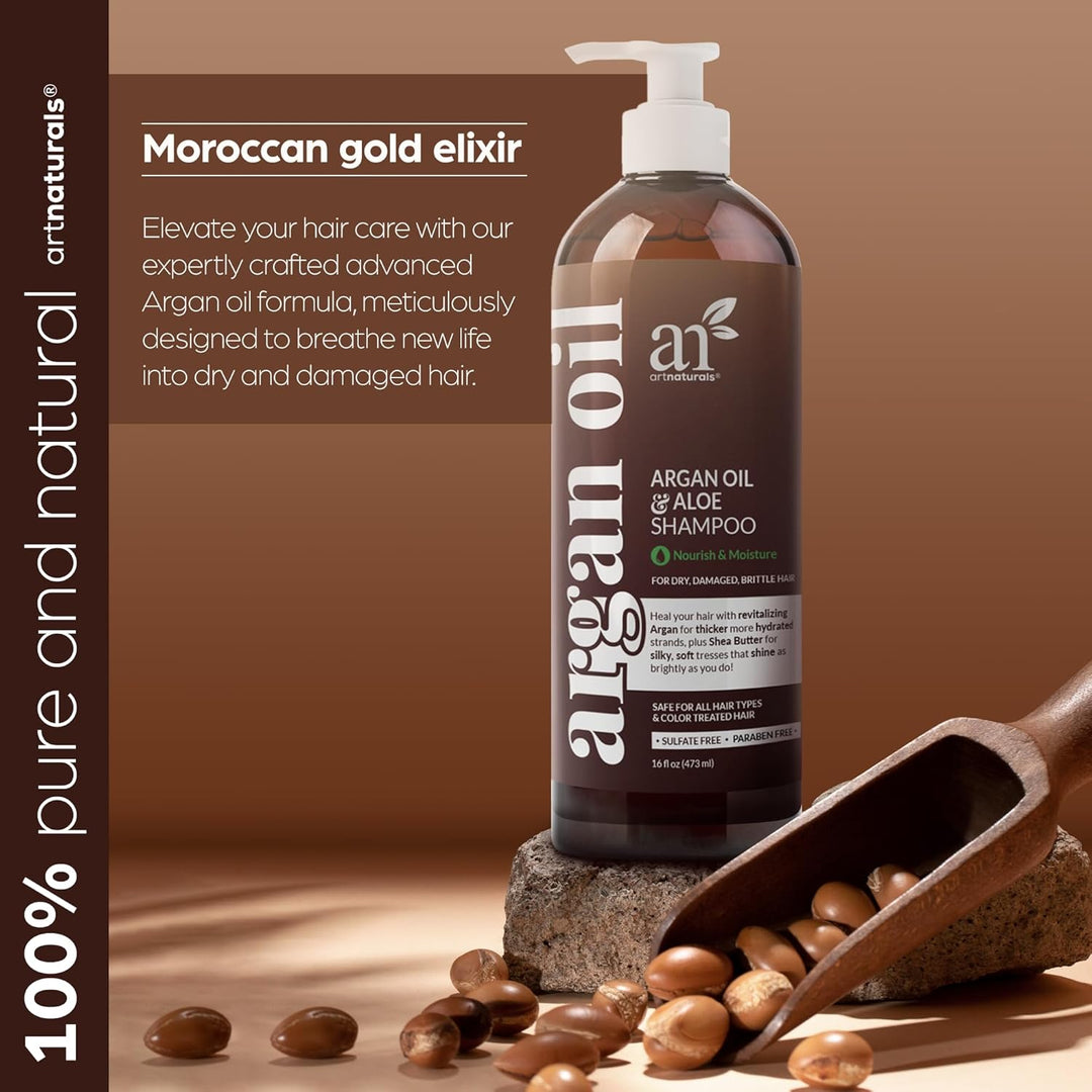 Artnaturals, Argan Oil Shampoo, Restorative Formula, 16 fl oz (473 ml)