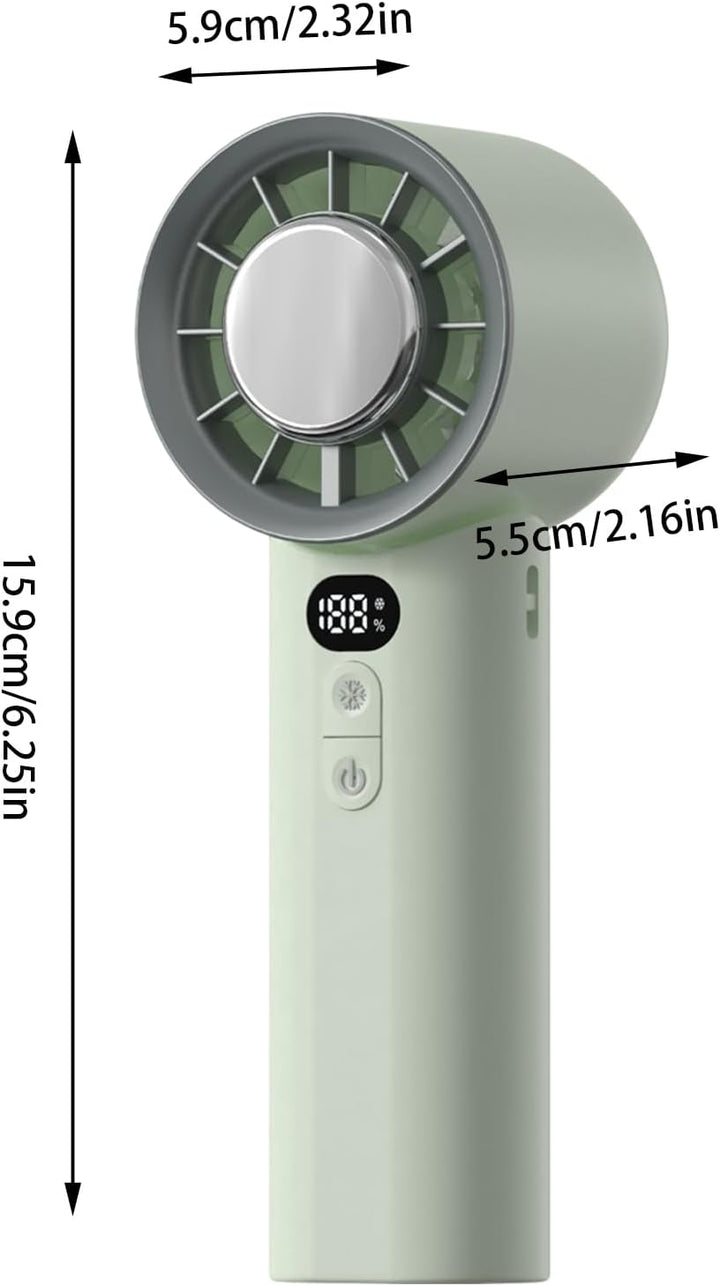 Klappbarer Handfächer,Leiser Starkwind-Lüfter Mit Wiederaufladbarer Funktion | Gerät Mit Mehrfach-Ge