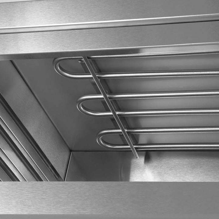 VERTES Salamander Grill, Höhe 280 mm, regelbar 50-300°C, 2000 Watt Gastronomie Ofen zum Überbacken,
