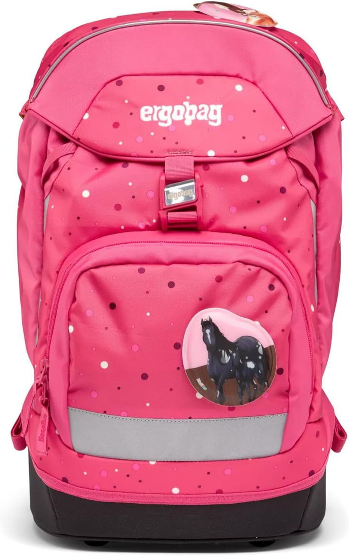 ergobag Prime Horse DreamBear Rucksack für Jugendliche, Unisex, mehrfarbig (mehrfarbig), Einheitsgrö