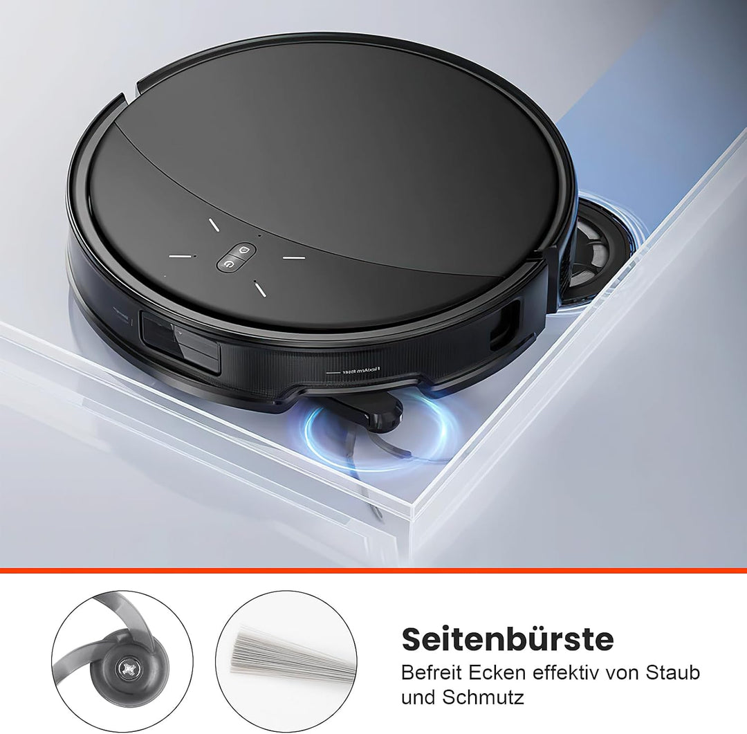 28 Stück Zubehörset für Roborock Saros 10R / Qrevo CurvX Saugroboter mit 2 Paar Hauptbürsten 6 Wisch