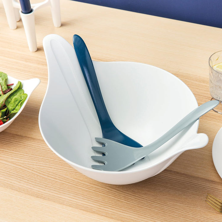 LEAF 2.0 Salatschale mit Besteck 4l