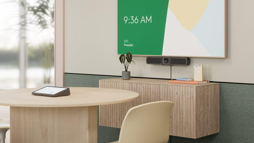 Logitech MeetUp 2 All-in-one USB Conference Room Camera, Compact Video Bar with Built-in AI Function