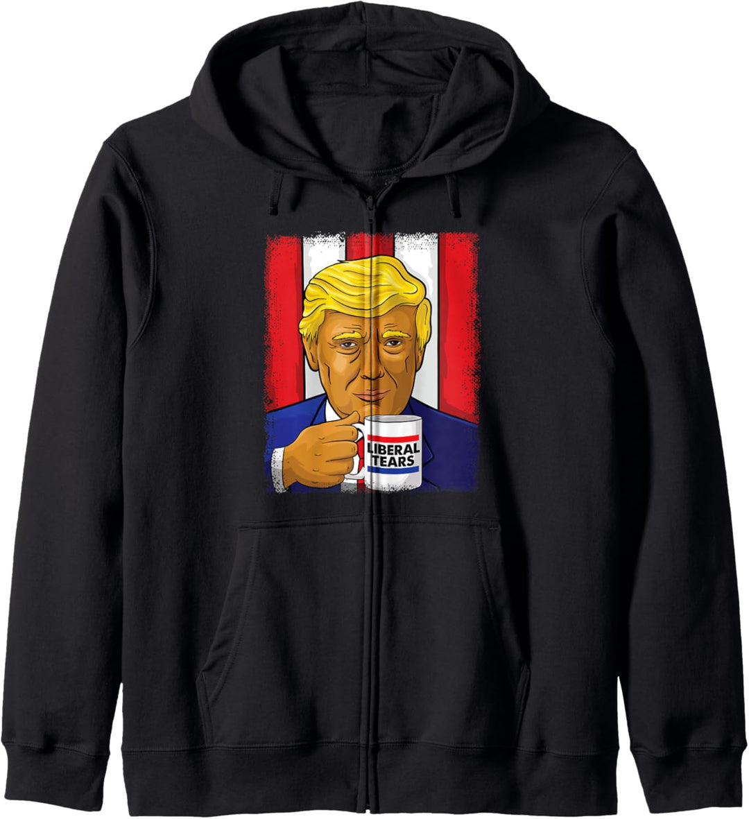 Funny Trump Gift Liberal Tears Donald Trump 2020 Kapuzenjacke