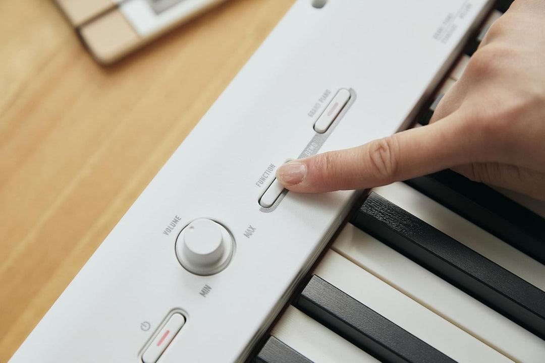 Casio CDP-S110WE Digitalpiano mit 88 gewichteten Pianotasten, weiss Weiss Single, Weiss Single