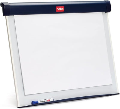 Nobo Barracuda 1902267 Tisch-Flipchart (magnetisch, mit B1 Flipchartblock und Boardmarker, 675 x 550