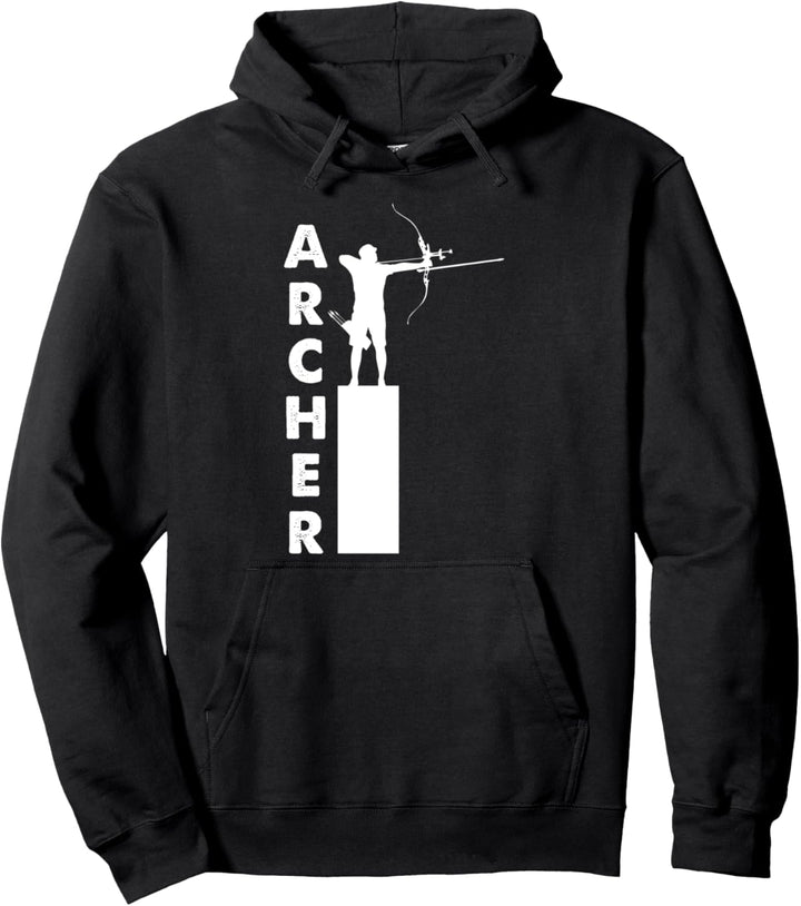 Bogenschütze Bogenschiessen Bogensport Schiesssport Sportler Pullover Hoodie