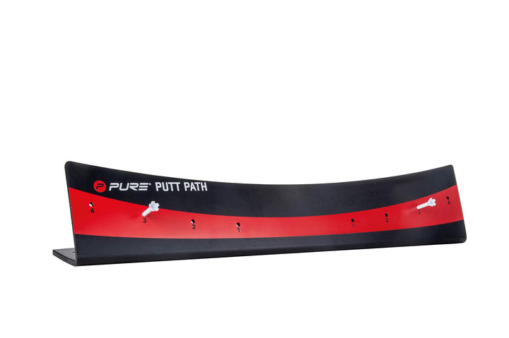 Pure2Improve Golf Putt Pfad, 60cm, Schwarz/Rot, P2I100360