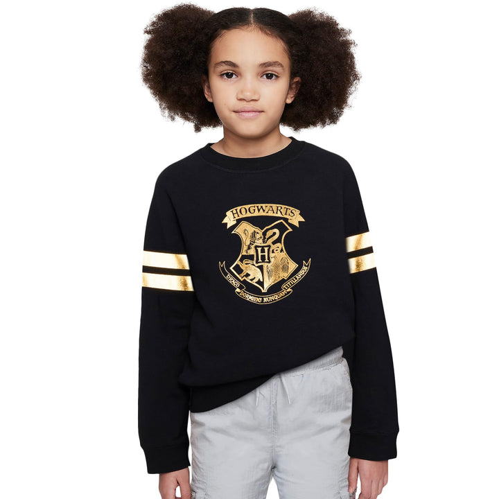 Harry Potter Mädchen Sweatshirt, Weicher und Bequemer Hogwarts Pullover - Geschenke für Mädchen Schw