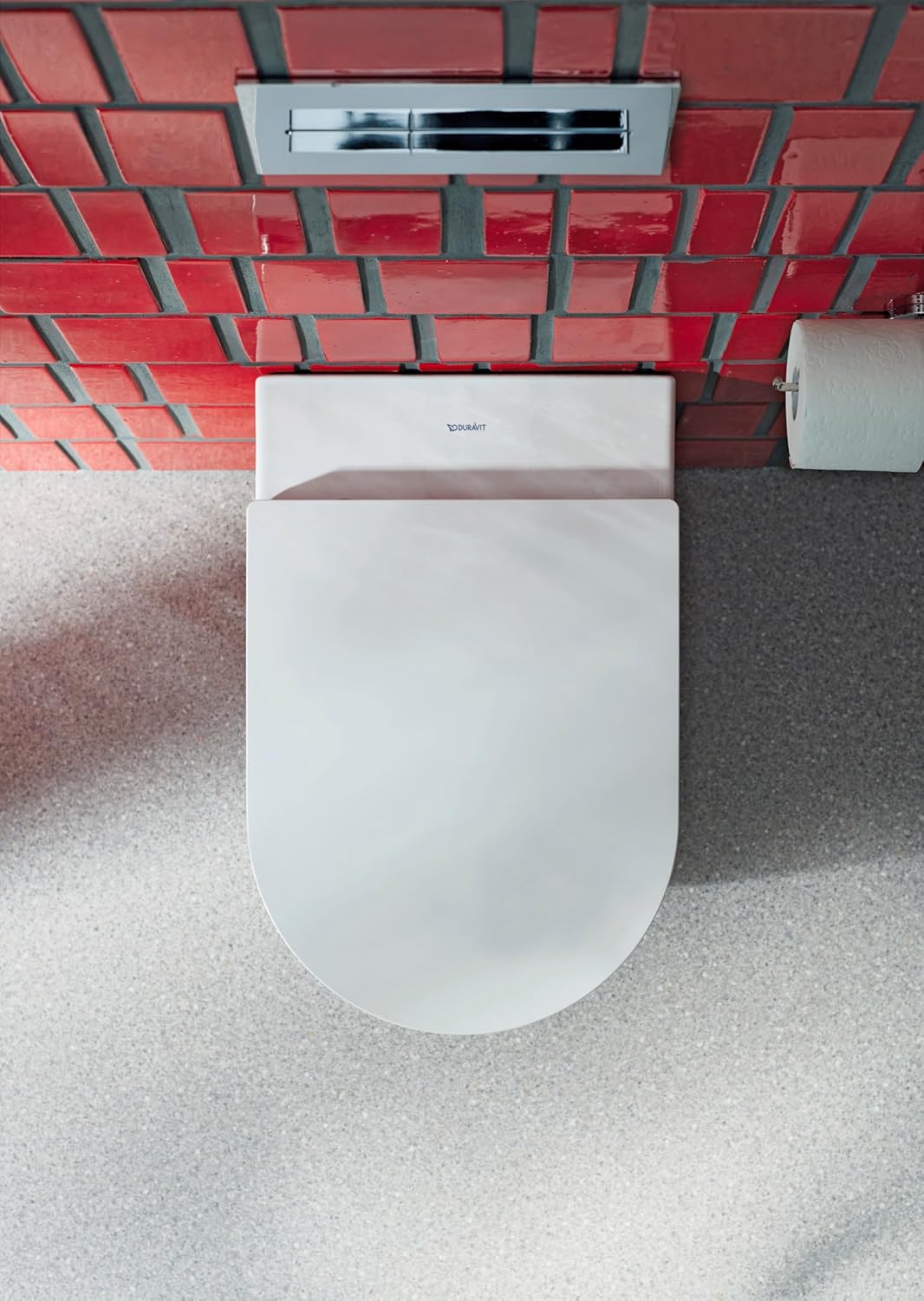 Duravit Papierrollenhalter Starck T, für 2 Rollen, Wandmontage, Chrom ohne Deckel für 2 Rollen Chrom