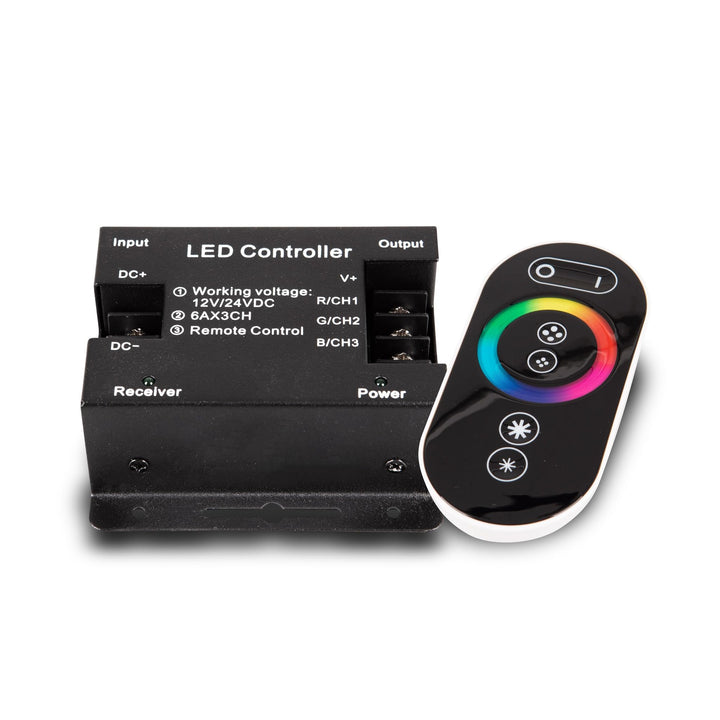 Mextronic LED-RGB-Controller (Funk) Inkl. Touch-Fernbedienung