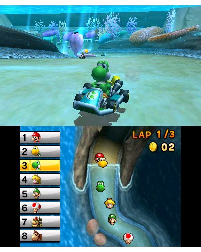 Nintendo 3DS XL - Konsole Silber/Schwarz inkl. Mario Kart 7, Silber/Schwarz inkl. Mario Kart 7