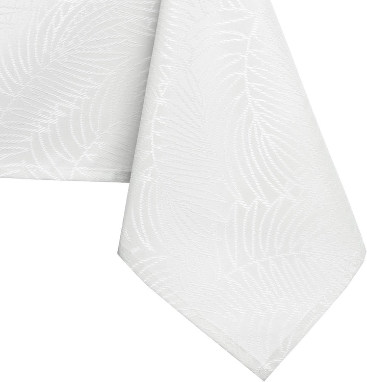 AmeliaHome Tischdecke 140x260 cm Tischtuch Tafeldecke Fleckschutz Lotuseffekt Abwaschbar Wasserabwei