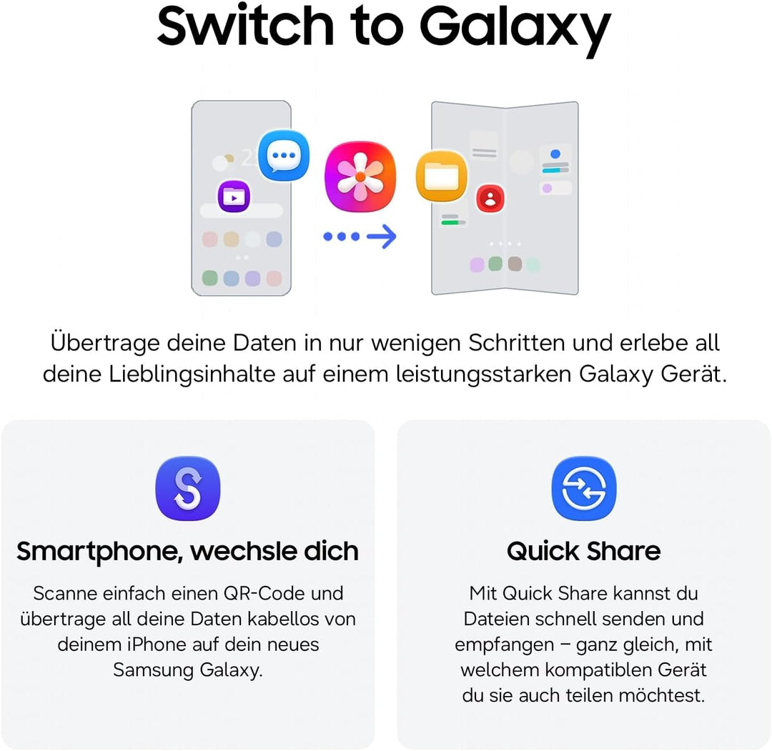 Samsung Galaxy Z Fold8 Ultra Smartphone, 512 GB Speicher, Graphite | Android AI Handy, Produktives M