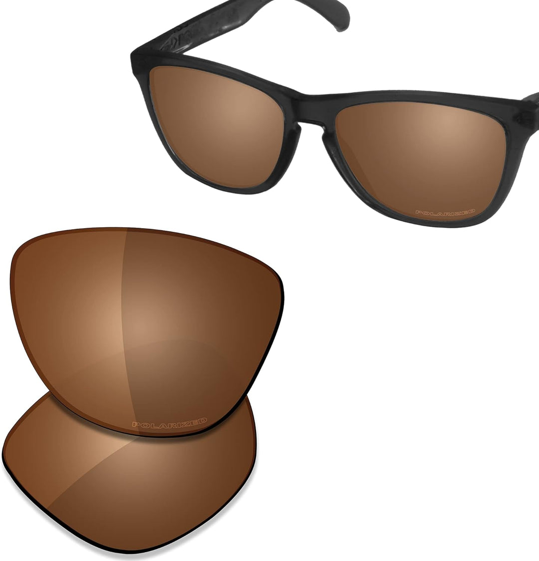 Saucer Premium Ersatzgläser für Oakley Frogskins OO9013 Sonnenbrillen High Definition High Definitio