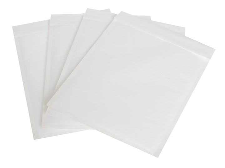 100 Luftpolsterversandtaschen G 7/G17, 250x350 mm, Gepolstert, Selbstklebend, Umschlag, Weiss, Versa