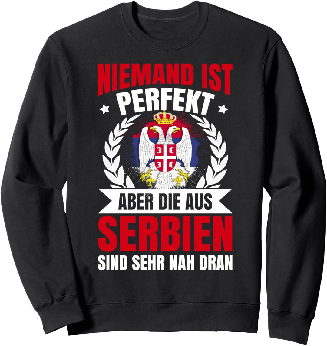 Serbien Tshirt Balkan Jugo Herren Serbia Srbija Serbe Sweatshirt