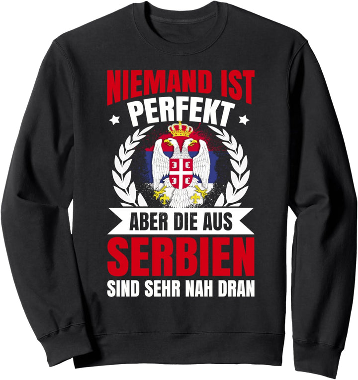 Serbien Tshirt Balkan Jugo Herren Serbia Srbija Serbe Sweatshirt