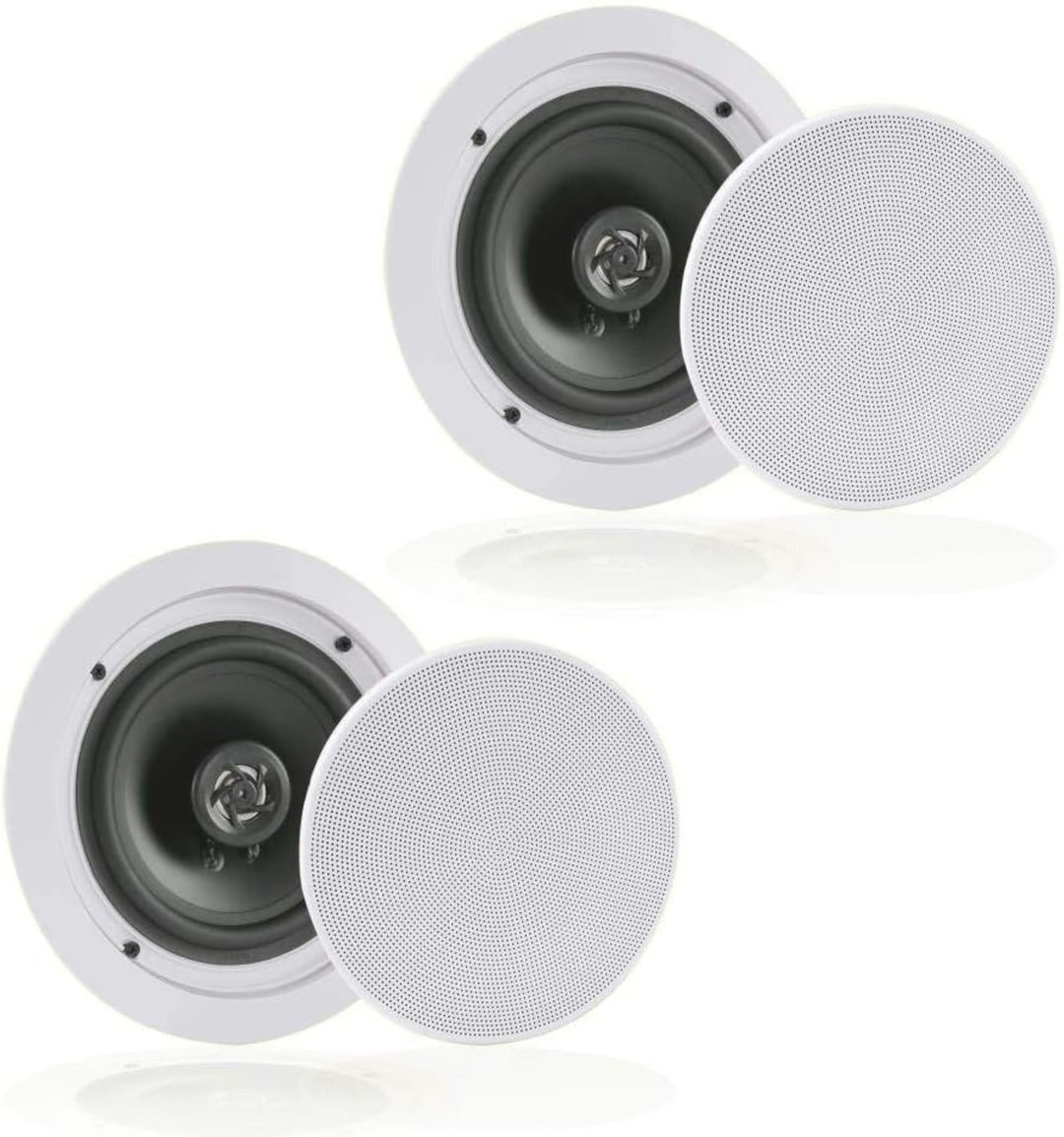 Pyle Paar 16,5 cm Bluetooth Flush Mount Unterputzkabel Decken-2-Wege-Universal Home Lautsprecher Sys