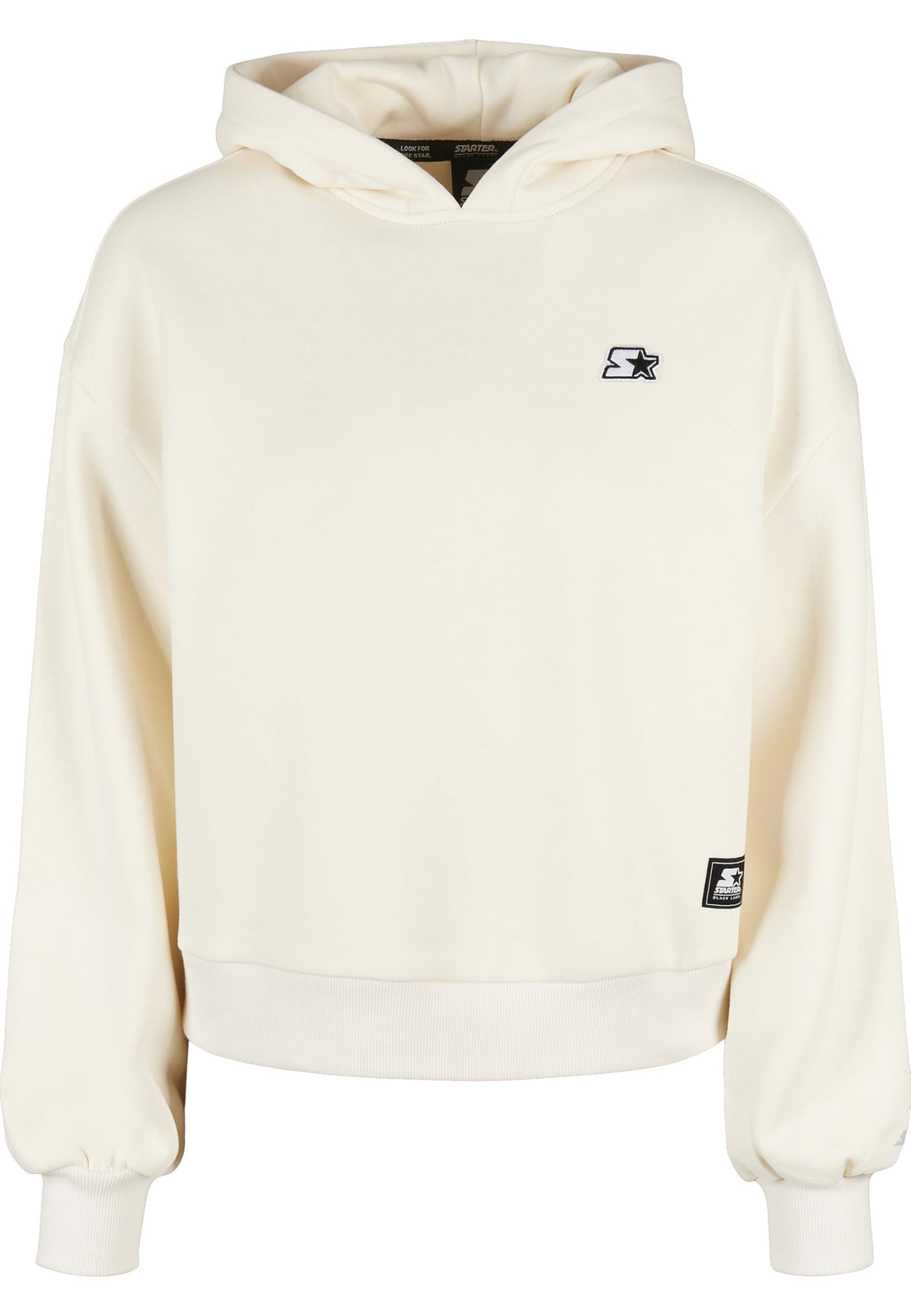 STARTER BLACK LABEL Damen Ladies Starter Essential Oversized Hoody XS Grosse Grössen Palewhite, XS G