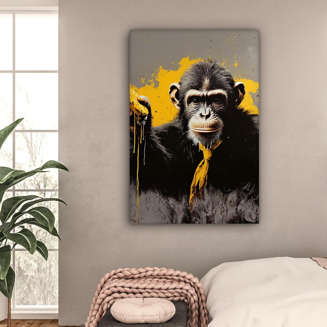 MuchoWow© Bilder Gross 80x120 cm XXL Wohnzimmer Deko Modern Wandbild Foto auf Leinwand Bild Schlafzi