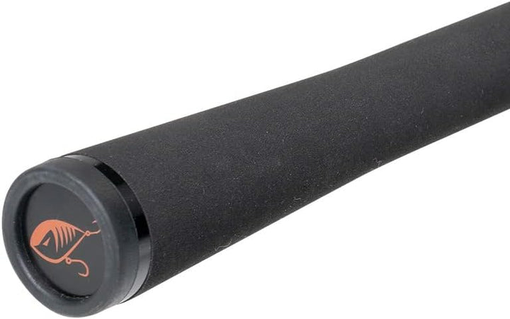 Zeck All Black 2,40m 80g Spinnrute, Angelrute zum Spinnfischen auf Hechte &amp; Zander, Hechtrute zum Sp