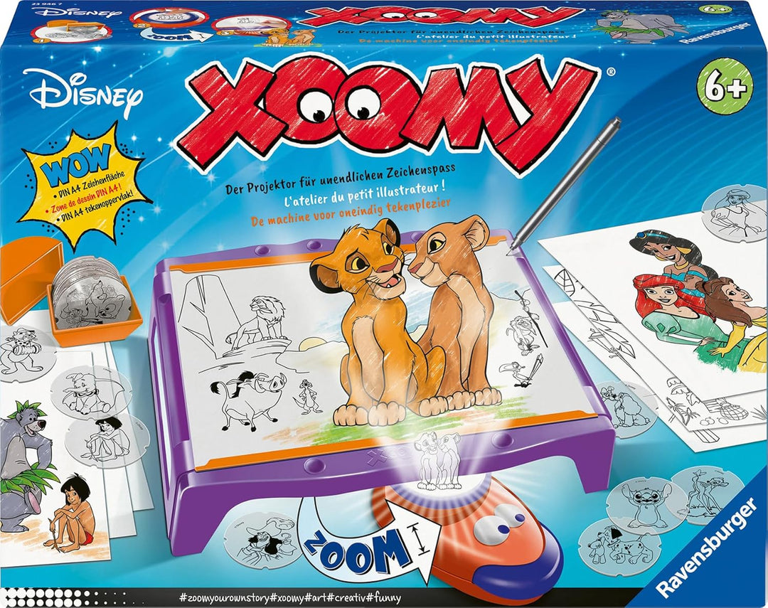 Xoomy Maxi Disney Classics und Prinzessinnen - Zeichnen Lernen, Kreatives Zeichnen und Malen für Kin