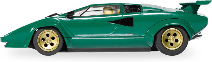 Scalextric C4500 1:32 Lamborghini Countach Met. Green HD - Slotcar, Rennbahn, Auto für Rennbahn, Ren