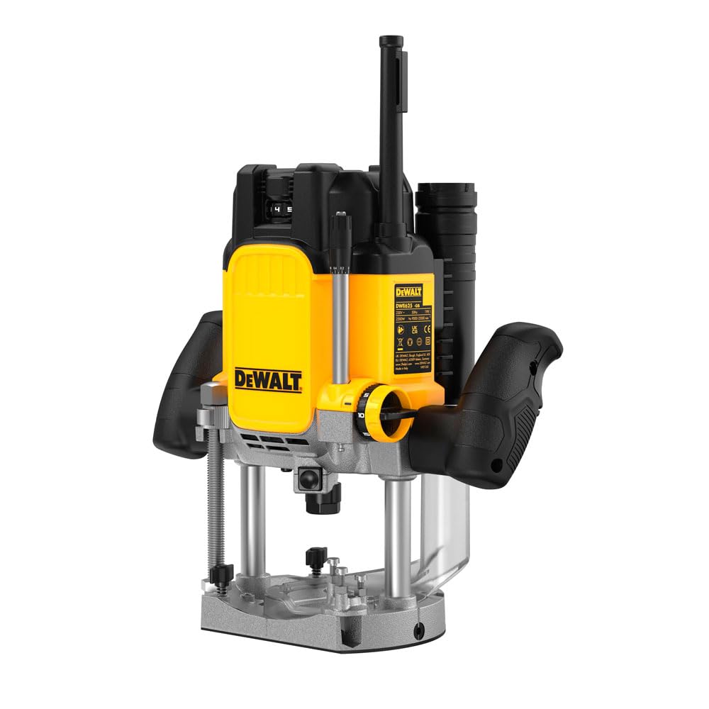 DEWALT Fresadora 2.300W - 20.000 rpm (6-12,7mm) - Electrónica, Multicolor