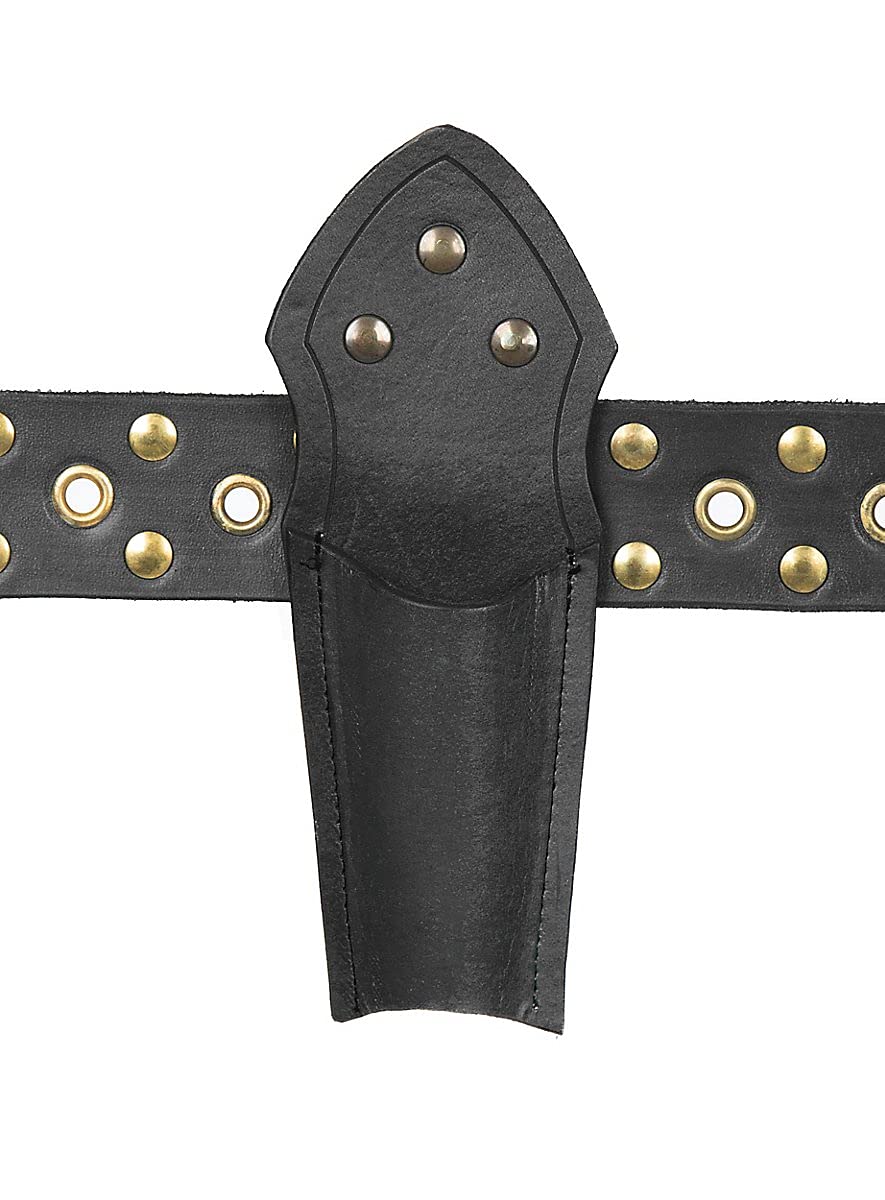 Andracor - Zauberstab Halter aus Leder - für Harry Potter Fans, Adepten und grosse Magier - Braun Sc