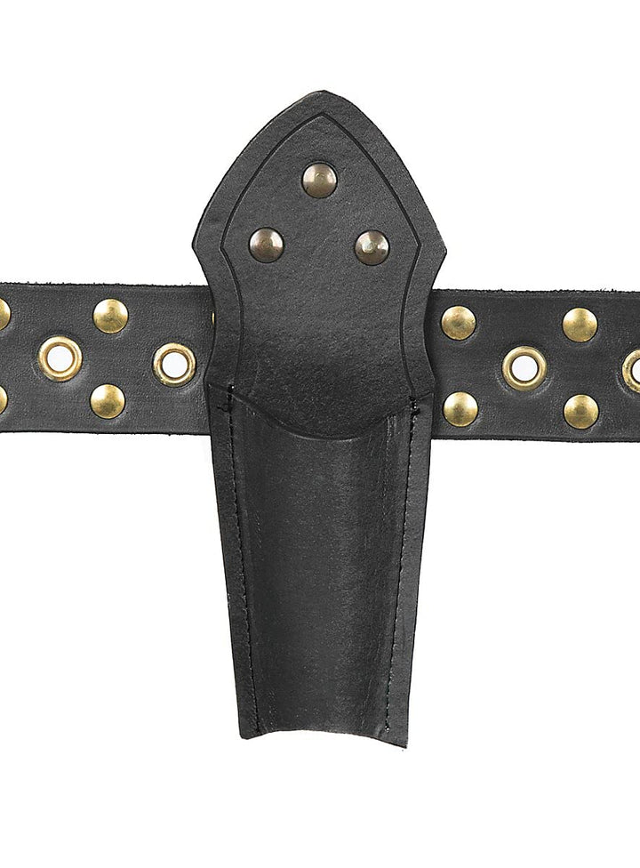 Andracor - Zauberstab Halter aus Leder - für Harry Potter Fans, Adepten und grosse Magier - Braun Sc