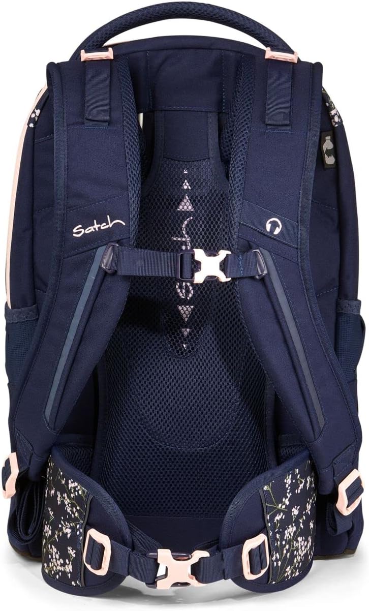 satch Pack Schulrucksack Set 3tlg. mit Sporttasche und Schlamperbox Bloomy