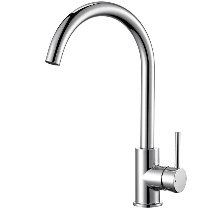 CECIPA Wasserhahn Küche 360° Schwenkbar, Hochdruck Küchenarmatur, Mischbatterie Küche mit Hohem Boge