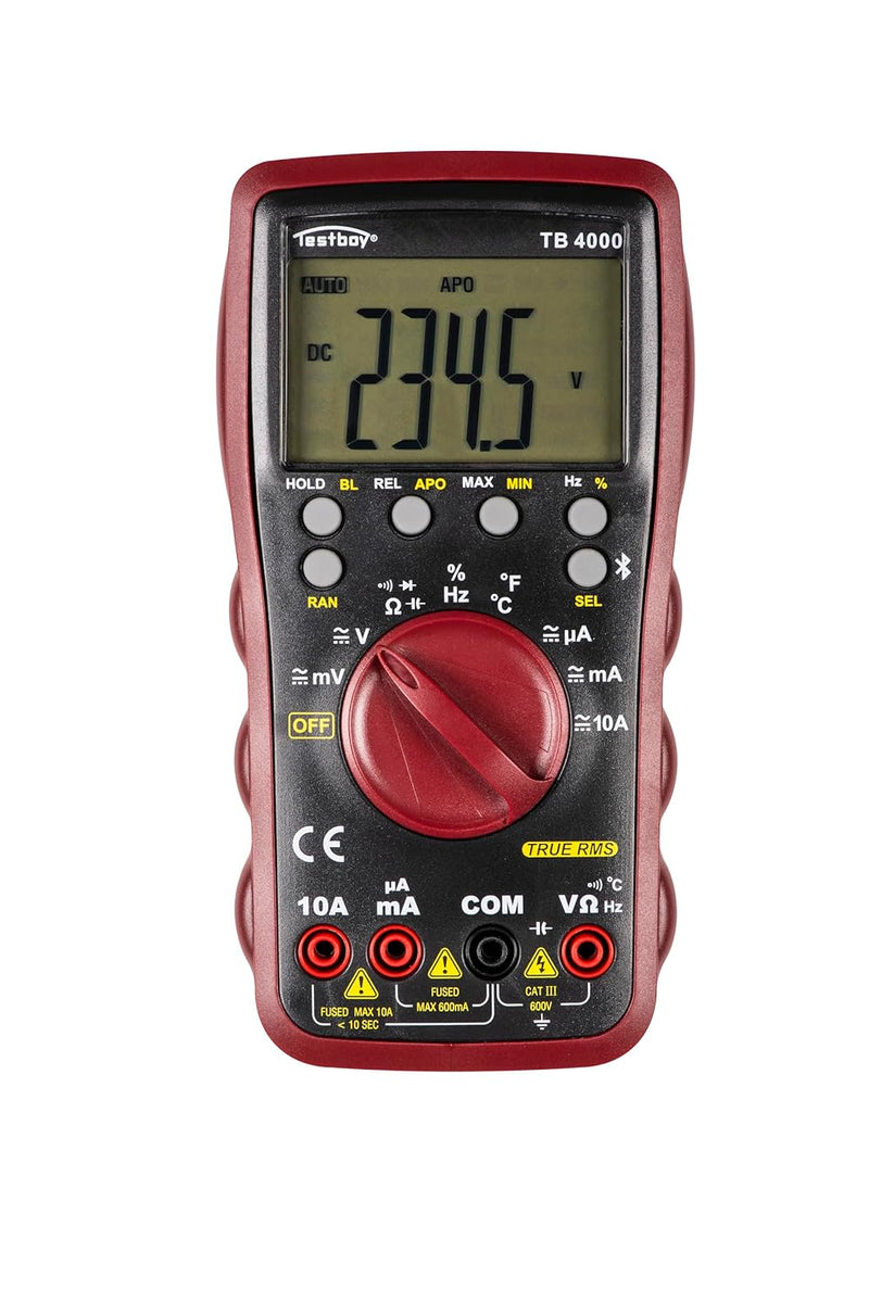 Testboy TB 4000 Hand-Multimeter digital CAT III 600V