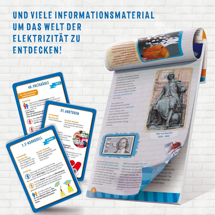 Lisciani - WOOZLE GOOZLE ELEKTRIZITÄT - Über 50 Wissenschaftliche Experimente zur Elektrizität - Wis