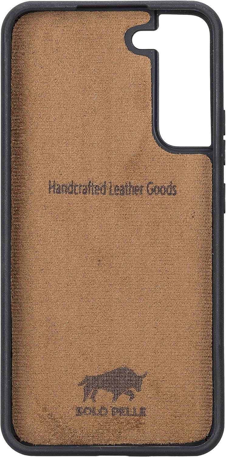 Solo Pelle Lederhülle für das Samsung Galaxy S22+ / S22 Plus Hülle aus echtem Leder, Model: Stanford
