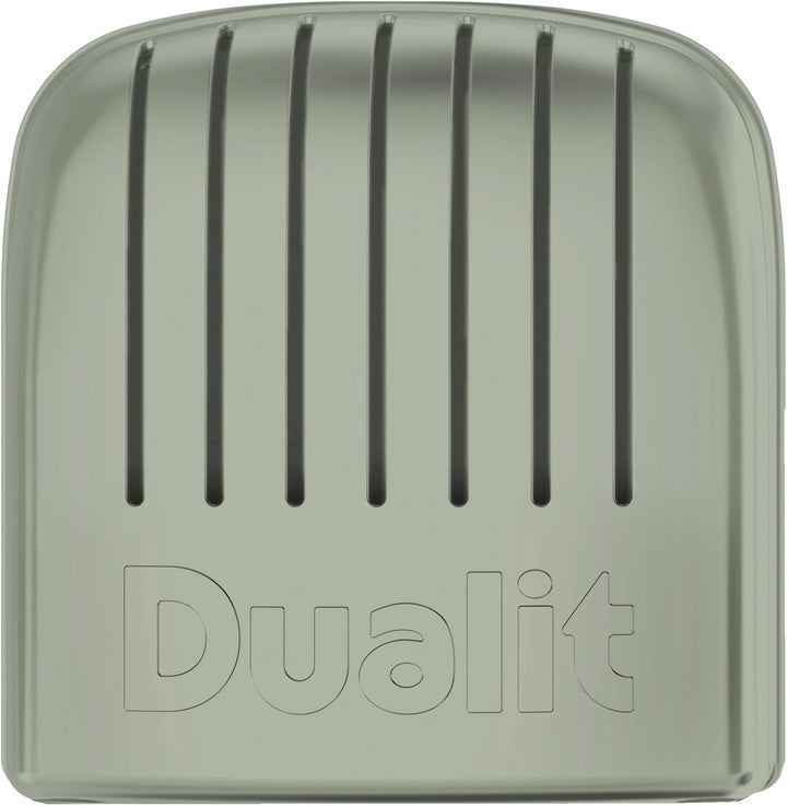 Dualit NEWGEN Toaster 2 Scheiben, ProHeat®-Heizelemente, handgefertigt UK | salbeigrünes Edelstahlge