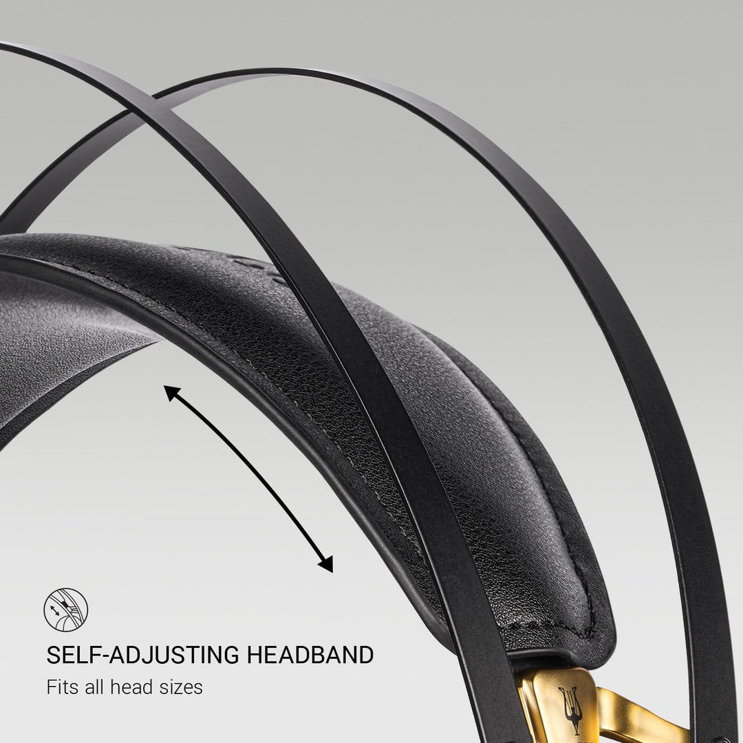 Meze 99 Classics Walnut Gold Audiophiler Over-Ear Kopfhörer, hochwertigen Materialien und hohem Waln