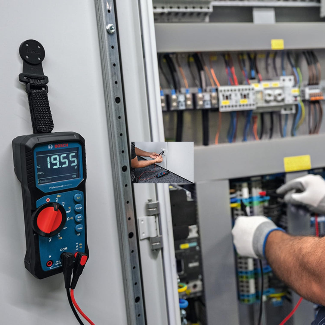 Bosch Professional Messstreifen MS 90 | Flexible Messstreifen, doppelt isoliertes Silikon, Gummigrif