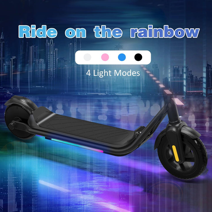 EVERCROSS E6 Elektroroller für Kinder, 7" Leichter E-Scooter für 6-12 Jahre, Elektroscooter mit Eine