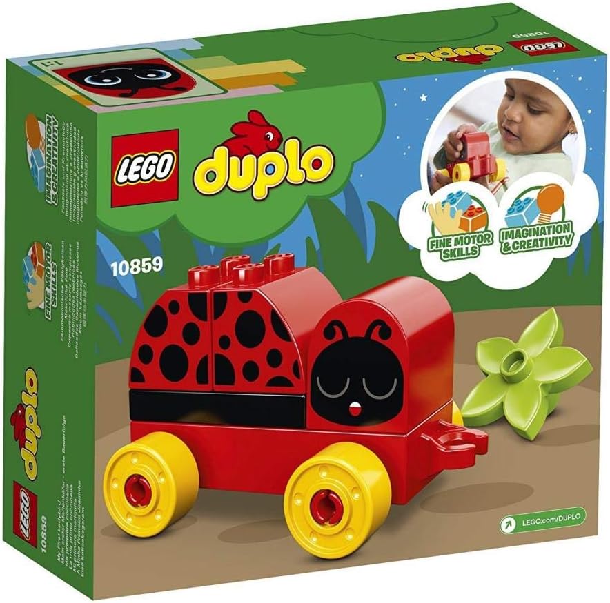 Lego Duplo 10859 Mein Erster Marienkäfer - Erste Bauerfolge, Spielzeug, Bunt Spielzeug Single, Spiel