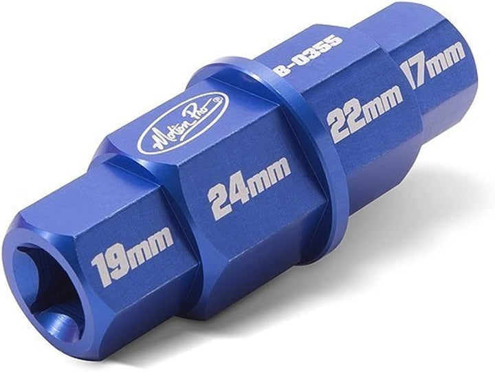 Motion Pro 08-0355 T6 Superlight Hex Axle Tool 17,19,22,24 mm