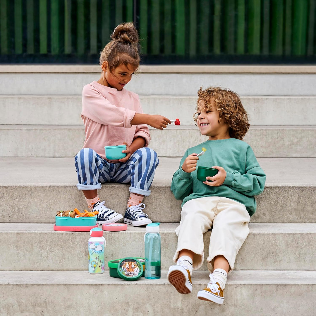 Mepal - Obstbox Campus - Snackbox für Kinder - Spülmaschinen- und mikrowellenfest - BPA-frei - 300 m