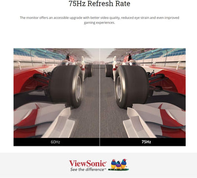 Viewsonic VX2458-C-MHD 60 cm (24 Zoll) Curved Gaming Monitor (Full-HD, FreeSync, 1 ms, 144 Hz, HDMI,