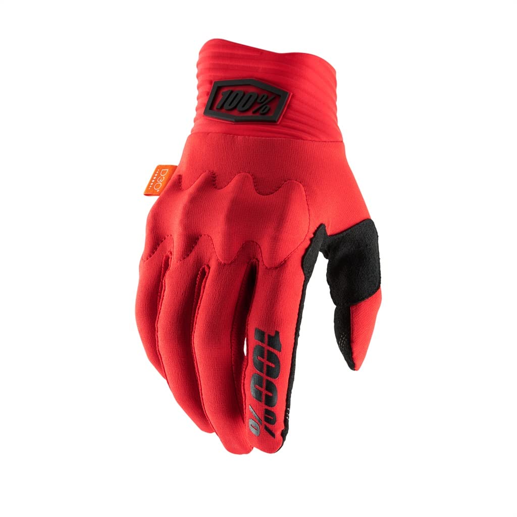 Unbekannt Unisex – Erwachsene Cognito 100% Glove Handschuhe S Fluo Orange/Schwarz, S Fluo Orange/Sch