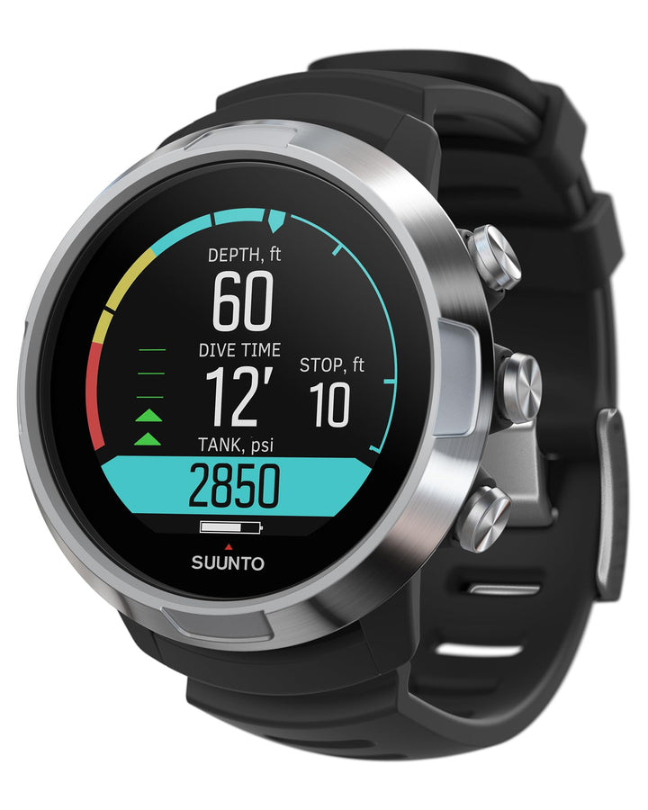 Suunto Dive D5 Tauchcomputer Schwarz/Silber