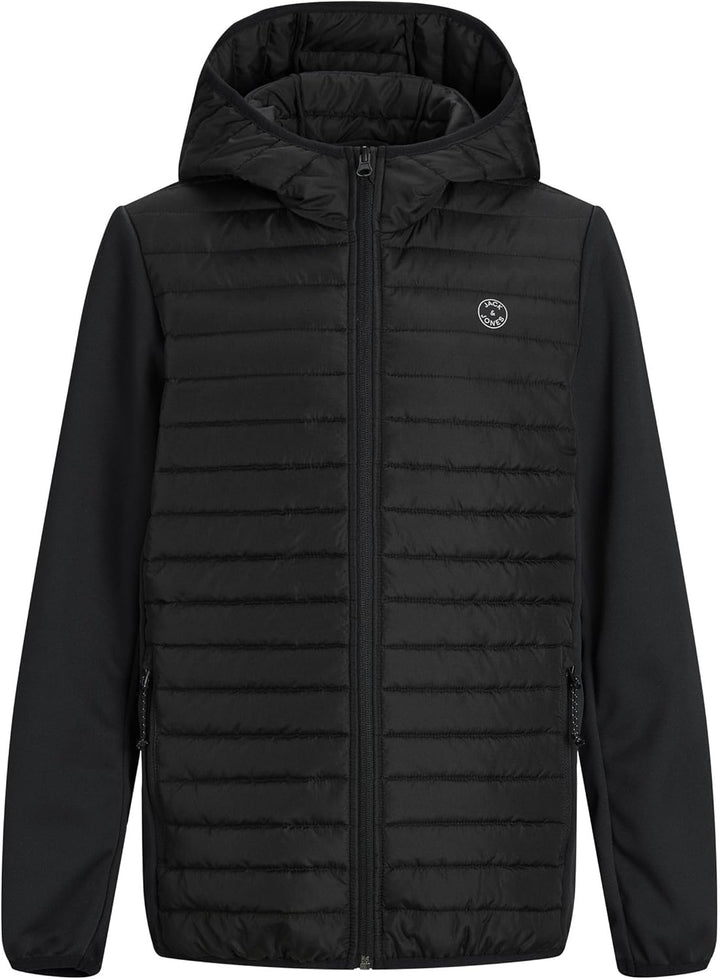 JACK & JONES Boy Hybridjacke Hybridjacke Junior 128 Black 1, 128 Black 1