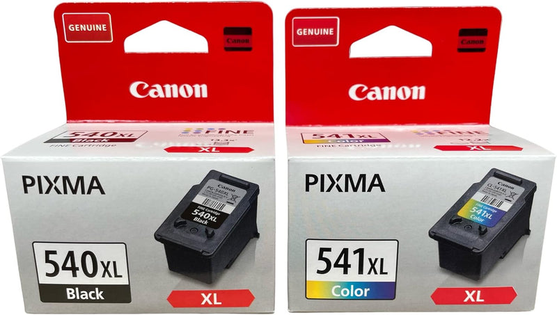 Canon PG-540XL/CL-541 XL Druckertinte - hohe Reichweite + Fotopapier Value Pack Schwarz/ C/M/Y für P